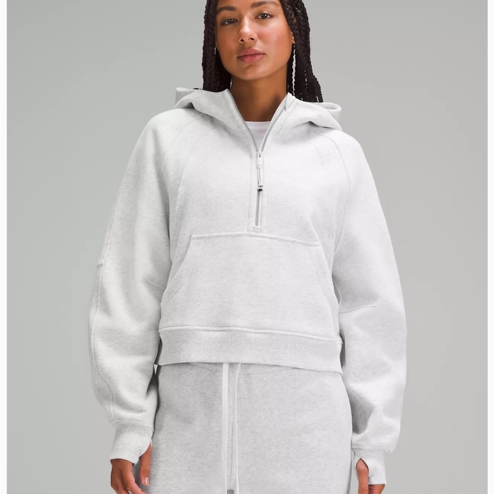 Lululemon Scuba Oversized Hoodie Half Zip